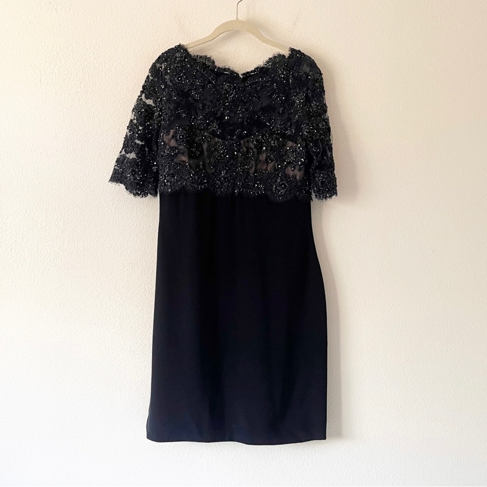 Reem Acra NEW YORK Beaded Formal Dress